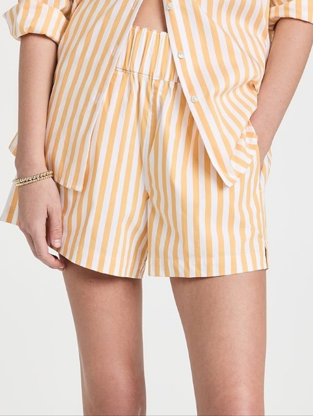 AYR Staycation Striped Mac N Cheese Boxer Shorts
